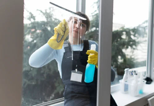 Nettoyage de vitres intérieures et extérieures à Nébian